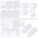 100 Sublimation Air Freshener Blanks DIY Car Pressed Felt Blanks