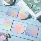 100 Sublimation Air Freshener Blanks DIY Scented Sheets Blank Car Felt