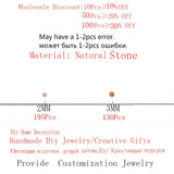 100% Natural Faceted Sun Stone Round Beads 2/3mm