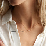 925 Necklaces Pendants for Women Pearls Necklace Fine Jewelry