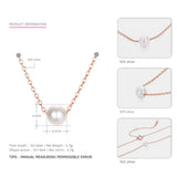 925 Necklaces Pendants for Women Pearls Necklace Fine Jewelry