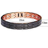 Copper Bracelet Men Magnetic Therapy 3500 Gauss Magnets
