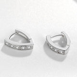 14K Retro Double Layer Hoop Earring Charm Jewelry for Women
