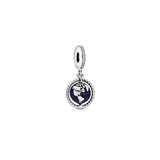 925 Silver Balloon Dangles Travel Bag Beads Camera Charms