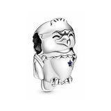 925 Silver Lion Bead Charm Pendant for Bracelet Necklace DIY Jewelry