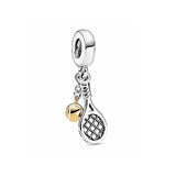 925 Silver Lion Bead Charm Pendant for Bracelet Necklace DIY Jewelry