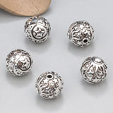 925 Silver Moon Star Beads Vintage Sterling Jewelry Bracelet