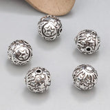925 Silver Moon Star Beads Vintage Sterling Jewelry Bracelet