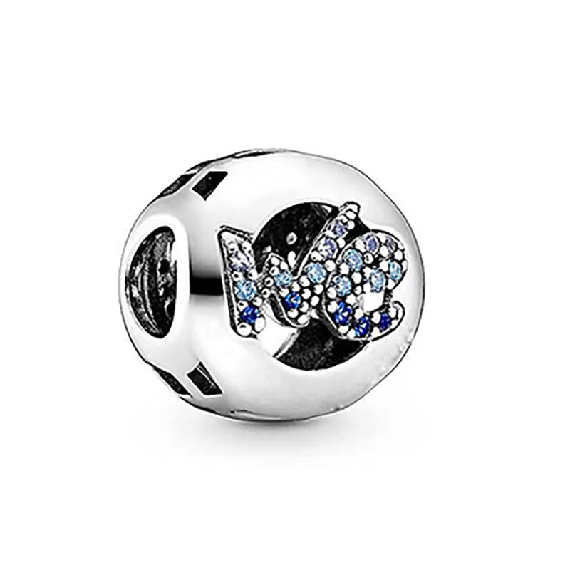 925 Silver Rabbit Charms Cactus Sheep Beads Puppy Dog Bangles for Pandora