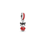 925 Silver Snowman Puppy Dog Charms for DIY Jewelry