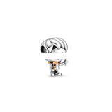 925 Silver Owl Beads Charms Pendants for Pandora Jewelry