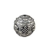 925 Silver Tibetan Babao Beads Sterling Buddhist Symbols DIY Jewelry
