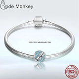 925 Sterling Silver Birthstone Bracelet for Women Birthday Gift