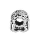 925 Sterling Silver Octopus Bead Charm for Bracelet