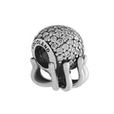 925 Sterling Silver Octopus Bead Charm for Bracelet