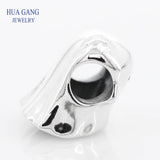 925 Sterling Silver Boo the Ghost Charm Fits Pandora Charms Bracelets