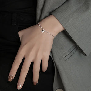 925 Sterling Silver Beads Bracelets Lucky Bracelet Women Fine Jewelry