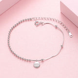925 Sterling Silver Beads Bracelets Lucky Bracelet Women Fine Jewelry