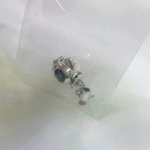 925 Silver Teapot Charm for Bracelet Necklace DIY Jewelry