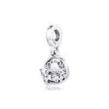 925 Sterling Silver Bear, Fox & Squirrel Dangle Charms for Bracelet Beads