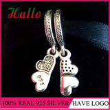 925 Sterling Silver Forever Dangle Charm Pendant for Bracelet