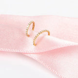 925 Sterling Silver Nose Ring Hoop for Women Men Unisex Nose Piercing