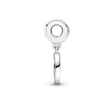 925 Sterling Silver Dog Charms Heart Dangles Beads Bracelets Bangle