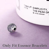 925 Sterling Silver Essence Bead Charm for Bracelet
