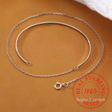 925 Sterling Silver Double Layer Bracelets For Women