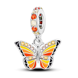 925 Sterling Silver Jersey Number Beads for Bracelet DIY Jewelry