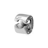 925 Sterling Silver Letter G Alphabet Beads for Charms Bracelets