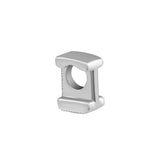 925 Sterling Silver Letter I Alphabet Charm Bead for Bracelets