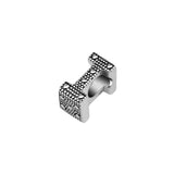925 Sterling Silver Letter I Alphabet Charm Bead for Bracelets