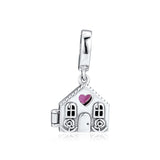 Mom's House Dangle Charms Beads Fit Europe Bracelet DIY Jewelry Making