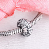 925 Sterling Silver Snake Chain Clip Charm Fits Bracelet - Silver Jewelry Gift