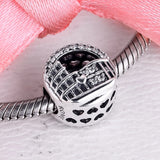 925 Silver Rome Colosseum Charm Bead for Bracelet Jewelry Making