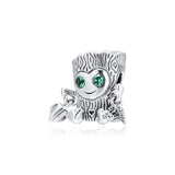 925 Sterling Silver Sweet Tree Monster Charm Metal Beads for DIY Bracelet