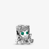 925 Sterling Silver Sweet Tree Monster Charm Metal Beads for DIY Bracelet
