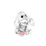 925 Silver Tigger Pig Bear Beads Pendants for Bracelet Charms