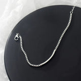 925 Sterling Silver Lucky Box Chain Bracelet Jewelry