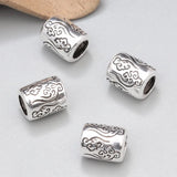 925 Silver Lucky Cloud Symbol Beads Good Luck DIY Bracelet Findings