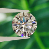 1.0ct 6.5mm Lab Grown Diamond Moissanite Stone Pass Diamond Tester
