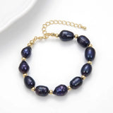 Freshwater Irregular Pearl Bracelet Natural Baroque Pearl Jewelry