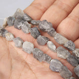 Labradorite Stone Bead Nugget Healing Stone Beads Gravel DIY 7-11mm