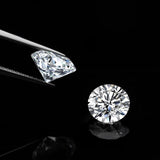 0.1-20CT D VVS1 EX Cut Round Lab Grown Diamond