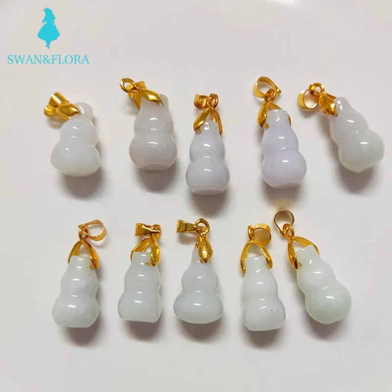 Natural Burma Jade PIG Necklace Pendant Myanmar jade Milo women children jewelry
