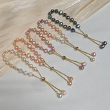 Baroque Pearl Tassel Bracelet Wedding Jewelry Gift