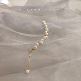 Baroque Freshwater Pearl Bracelet for Women Wedding Bridal Jewelry