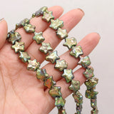 100% Natural Freshwater Pearls 11-12mm Pentagram Strand
