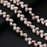 Natural Freshwater Pearls Mixed Beads Strand 6-7mm for Jewelry Making